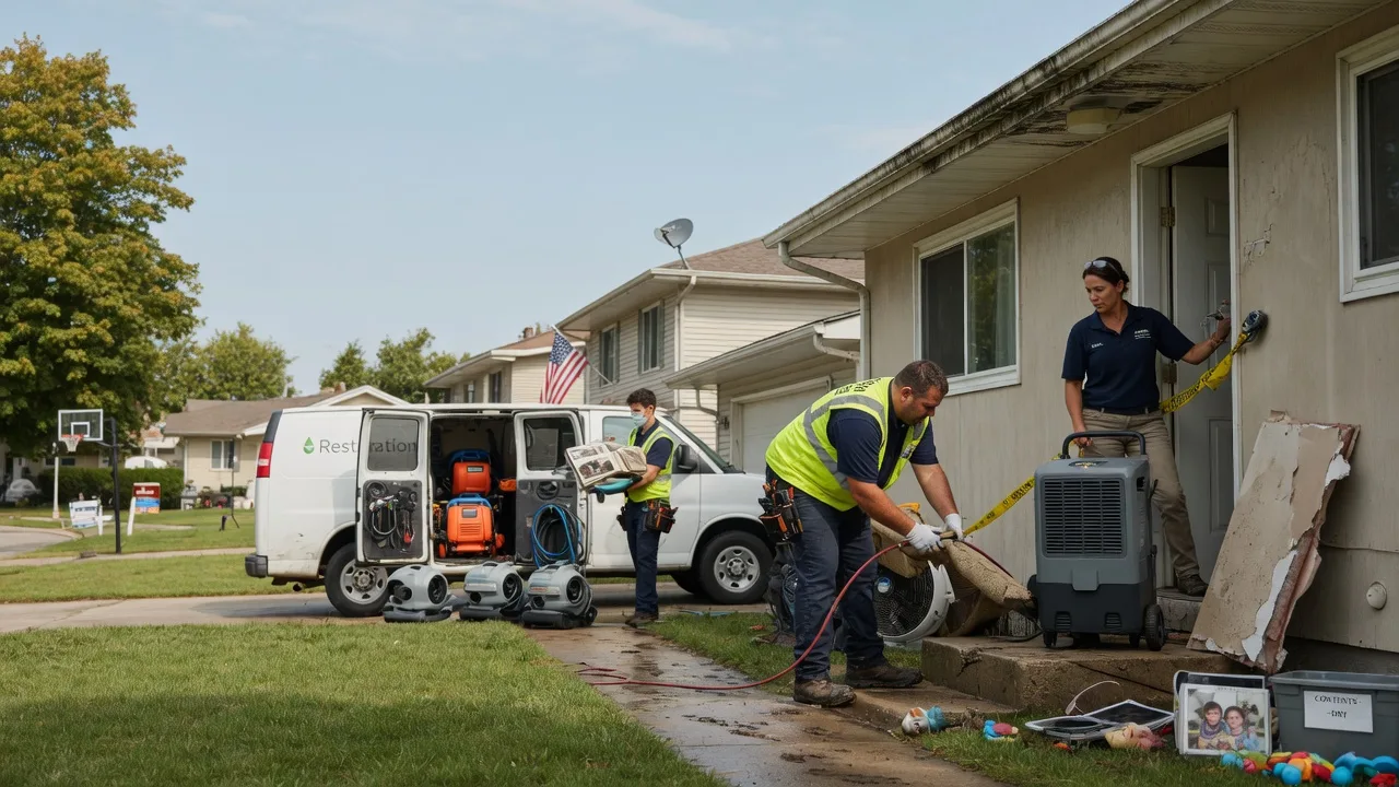 Water Damage Restoration in Hayesville, OH near me